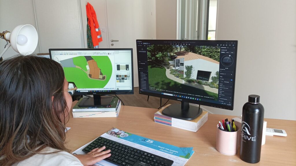 Présentation de projet en salle de réunion